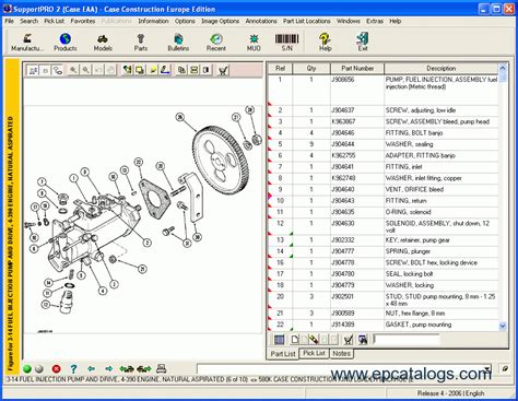 casece parts catalog online